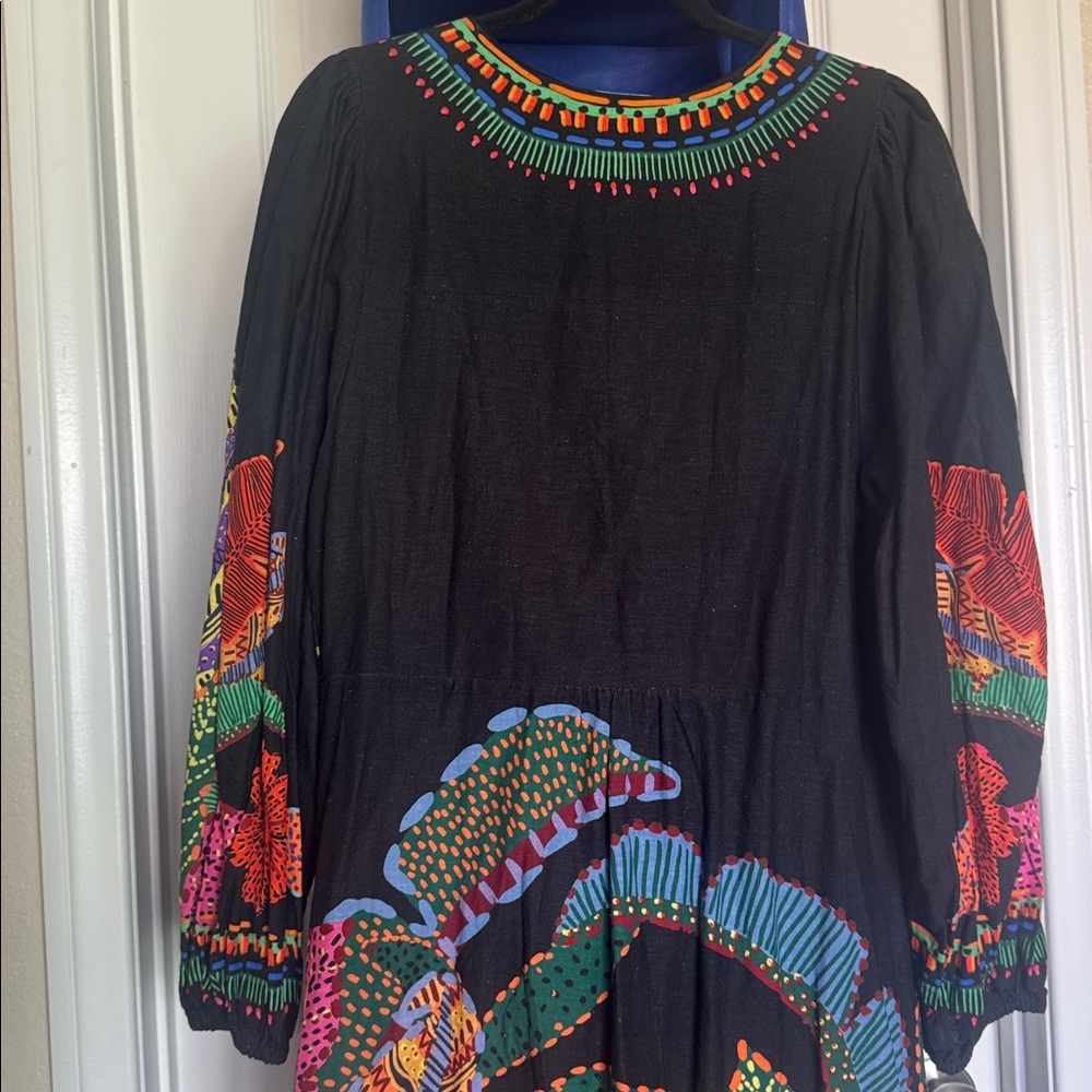 FARM Rio Multicolor Embroidered Dress - Picture 8 of 10